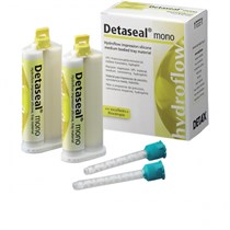 Detaseal hydroflow Mono.А-Силик.оттискной мат-л,баз.слой средней вяз-и(База+кат-р 2х50мл,канюли зел), Detax (Германия) 0001913000
