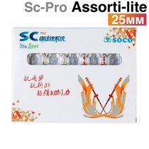 Файлы машинные с памятью формы SC-Pro 2018, 25мм, ассорти-lite (4шт.) SOCO 1231916577