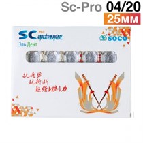 Файлы машинные с памятью формы SC-Pro 04/20, 25мм. (6шт.) SOCO 1231916519