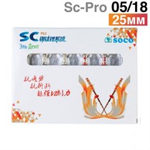 Файлы машинные с памятью формы SC-Pro 2018 05/18, 25мм. (6шт.) SOCO 1231916578