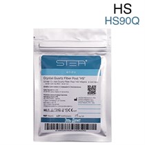 Штифты стекловолоконные, кварцевые Crystal Quartz Fiber Post "HS" конические 1,65-0,9-18мм.  (10шт.) HS90Q. STEA 1231917995