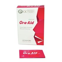 Заживляющий пластырь для слизистой рта 25х15 мм (20 шт) Ora-Aid 1231918789