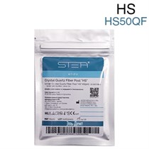 Штифты стекловолоконные, кварцевые Crystal Quartz Fiber Post "HS" конические 1,25-0,5-18мм.  (10шт.), с разверткой (дрилью) HS50QF. STEA 1231917994