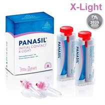 Panasil X-Light (2х50мл, 8смесит.) особо текучий корригирующий материал, Kettenbach 13401 00000000562