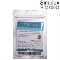 Штифты стекловолоконные, кварцевые Crystal Quartz Fiber Post "Simplex" цилидроконические 1-0,3-18мм. (10шт.) SIM100Q. STEA 1231917991
