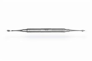 Hahnenkratt RELAX FS Rhodium - родиевое зеркало с ручкой, №4, диаметр 22 мм, мятный, 10 шт 7104
