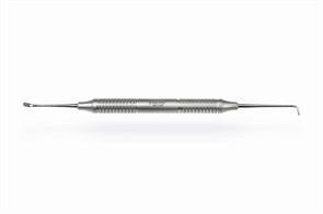 Hahnenkratt RELAX FS Rhodium - родиевое зеркало с ручкой, №4, диаметр 22 мм, сиреневый, 10 шт 7105