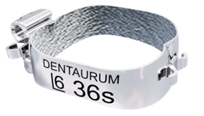 Кольцо бандажное Dentaform Snap UL6 №36 с замком Roth 22 75894