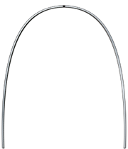 Дуга стальная Dentaflex Ideal 3-х жильная 0,41х0,56 (16x22) н/ч 72240