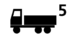 Тяга эластичная 9,5 мм 3/8 F 2,5 оз (71 г), грузовик №5, легкая 76107