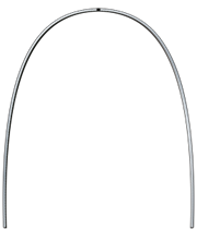 Дуга стальная Dentaflex Ideal 8-ми жильная 0,41х0,41 (16х16) н/ч 72660
