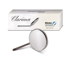 Roder Dentalinstrumente Clarima - зеркало незапотевающее, плоское, без ручки, размер 4, 22 мм, 12 шт P42212-CLA