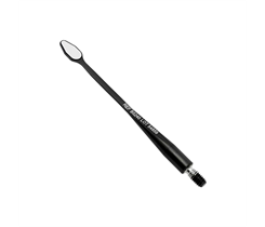 Hahnenkratt BLACK MICROflex rhodium - родиевое микрозеркало без ручки, плоское, форма капли, 3х6 мм B5240