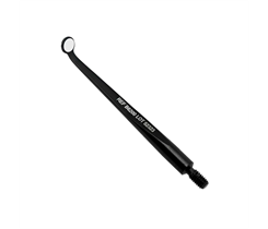 Hahnenkratt BLACK MEGAmicro - родиевое микрозеркало без ручки, плоское, круглое, 3 мм B6200