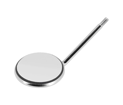 Hahnenkratt TOPvision FS Rhodium - родиевое зеркало без ручки, увеличивающее, №4, диаметр 22 мм, 12 шт 726X4