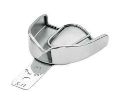 Asa Dental 2807S-U5 - ложка слепочная верхняя большая (L) без перфорации с бортиками 2807S-U5