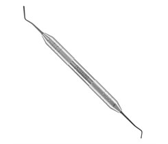 Fabri 1334F Black - удлиненная узкая гладилка с цилиндрическим штопфером Ø1.0mm, эргономичная ручка Ø10mm, покрытие Black 1334F Black