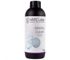 HARZ Labs Form2 Dental Clear - фотополимерная смола для стоматологии, прозрачный, 1 кг 383