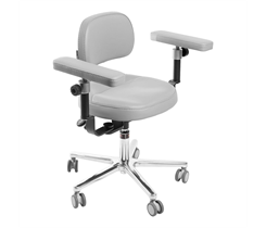 MedErgoStuhle MedErgo-785 Стандарт - стул микроскописта, цвет чёрный 150-1195 024030