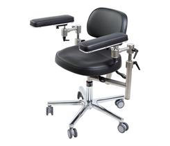 MedErgoStuhle Тронус C-100 MedErgo-672 - стул микроскописта, цвет чёрный 150-1195 038120