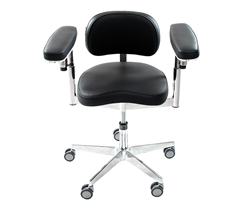 MedErgoStuhle Престиж MedErgo-773 - стул микроскописта, цвет чёрный 150-1195 038064
