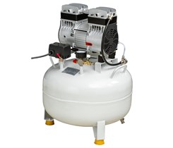 Mercury HK-2EW-35 (ND-100) - безмасляный компрессор для 1-2 стоматологических установок, с ресивером 35 л (100 л/мин), без кожуха 011333