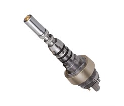 Densim Quick T Lux - быстросъемный переходник с лампочкой, титановая поверхность DSQC5116K