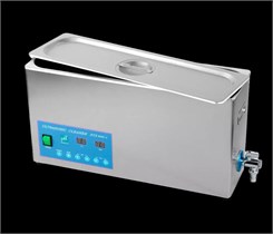 P&amp;T Medical BTX-600 7L H - ультразвуковая мойка с подогревом и краном для слива воды, корпус из нержавеющей стали, 7 л 05140050 H