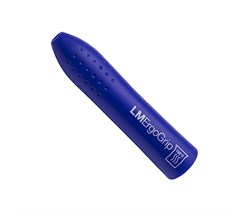 LM LM-ErgoGrip Ultra - силиконовая насадка для ручки-аппликатора скалеров и пескоструев LM, Цвет: Синяя 10095E