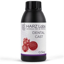 Фотополимер HARZ Labs Dental Cast Cherry 0,5 кг 28098