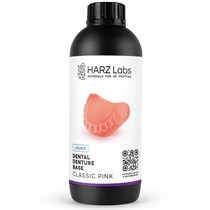 Фотополимер HARZ Labs Dental Denture Base Soft, розовый 1 кг 28138