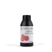 Фотополимер HARZ Labs Dental Soft Pink 0,5 кг 28211