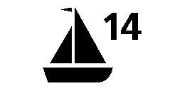 Тяга эластичная 8,0мм 5/16 F 6,5 оз (184 г), яхта №14, сильная 772-126-01