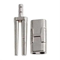 Штифты Bi-V-Pin H со втулкой никелированные с резиновой подкладкой 15 мм (1000шт), 03026, SONG YOUNG УТ-00002677