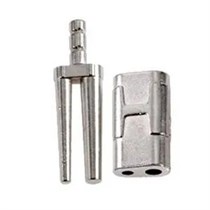 Штифты Bi-V-Pin HS со втулкой никелированные с резиновой подкладкой 13 мм (1000шт), 03028, SONG YOUNG УТ-00002676