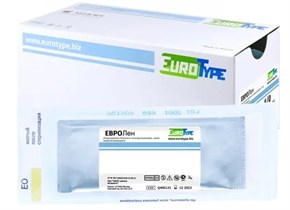 ЕВРОЛЕН 5/0 (12шт, 75см, 17мм Колющая, 1/2) : АРТ 1712К1 5/0(1)75-ППИ УТ-00010358