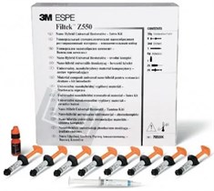 Филтек Z550 (Filtek Z550), ознакомительный набор, 8 шприцов+бонд, 7050IK, 3M 00000005486