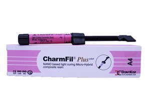 ЧармФил Плюс Рефил (CharmFil Plus Refill), A4, светоотверждаемый пломбировочный материал, шприц, 4г, DentKist УТ-00000439