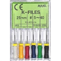 К-FILES 25мм ассорти №№15-40 (6шт), МАНИ 00000000902