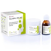 Виллакрил STC Hot (Villacryl STC Hot), A2, пластмасса для ремонта протезов, 80г+40мл, V210A2Z02, Everall7 00000013678
