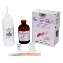 Ре-Файн Брайт, CLEAR, пластмасса, 250г+260мл, полимеризация 3мин, STYRFB-CLEAR/5S, YAMAHACHI УТ-00004869