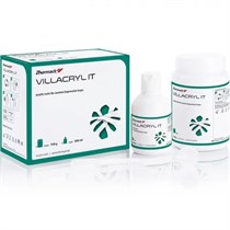 Виллакрил IT (Villacryl IT), пластмасса для изготовления индивидуальных слепочных ложек, 750г+200мл, розовый, Everall7 УТ-00007469