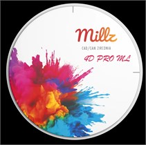 Заготовка циркониевая Millz 4D PRO ML D4 98/14 мм УТ-00008456