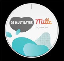 Заготовка циркониевая Millz ST ML D4 98/14 мм УТ-00008200