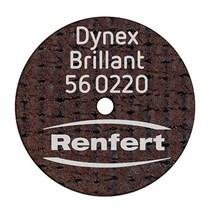 Диски отрезные Dynex Brillant (керамика/цирконий/дисиликат лития) 0,20х20мм (10шт) 56-0220, RENFERT 00000012364