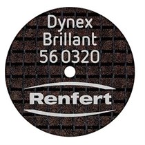 Диски отрезные Dynex Brillant (керамика/цирконий/дисиликат лития) 0,3х20мм (10шт) 56-0320, RENFERT УТ-00003368