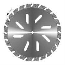 Диск для разрезания форм из керамики, гипса, пластмасс D45мм, 323514450-G, ГИПС КОСАЯ ПРОРЕЗЬ, Агри УТ-00003684