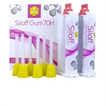 Десневая маска Siloff  70Н (жесткая) 2x50мл, 20 смесительных наконечников, КрасТехноМед УТ-00003343