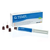 Кью-Темп Аутомикс (Q-Temp AutoMix Intro), цемент для временной фиксации, прозрачный, 5мл+10нак., 100014CL, BJM УТ-00003967