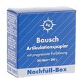 Артикуляционная бумага Bausch ВК 1001, 200 мкрн - копирка бауш прямая, 300л, синяя 00000002121 - фото 318194
